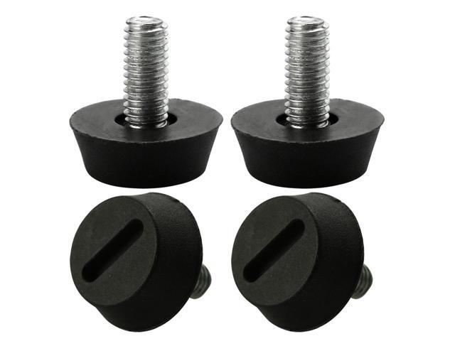 M6 x 13 x 20mm Leveling Feet Adjustable Leveler Protector for Sofa Leg 4pcs