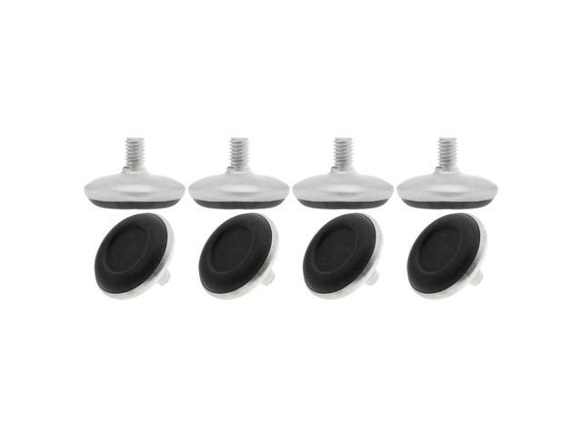 M6 x 10 x 30mm Leveling Feet Adjustable Leveler Cover for House Chair Leg 8pcs