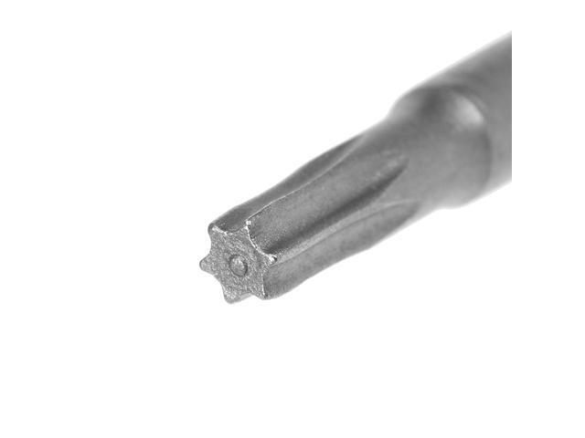 10pcs 50mm Long 1/4' Hex Shank T10 Magnetic Torx Head Screwdriver Bits S2 High Alloy Steel