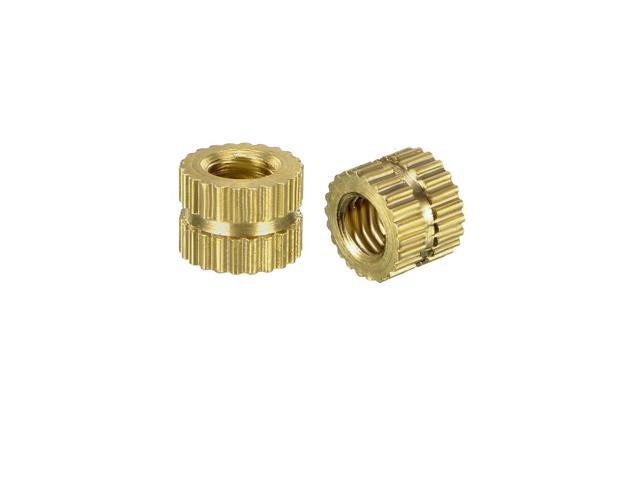 Photos - Other for repair Unique Bargains Knurled Threaded Insert, M3 x 4mm (L) x 5.4mm (OD) Female Thread Brass Emb 