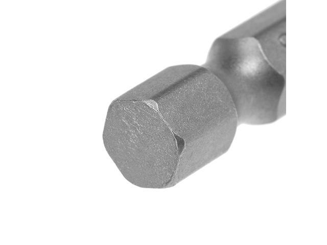 10pcs 50mm Long 1/4' Hex Shank T10 Magnetic Torx Head Screwdriver Bits S2 High Alloy Steel