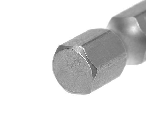20pcs 50mm Long 1/4' Hex Shank T8 Magnetic Torx Head Screwdriver Bits S2 High Alloy Steel