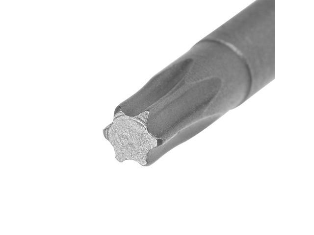 20pcs 75mm Long 1/4' Hex Shank T20 Magnetic Torx Head Screwdriver Bits S2 High Alloy Steel