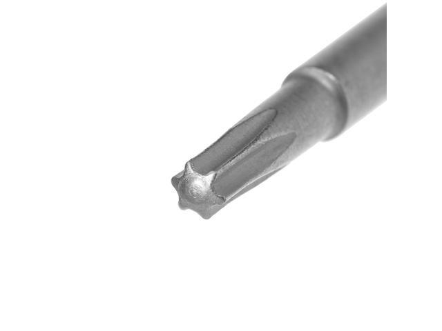 20pcs 50mm Long 1/4' Hex Shank T8 Magnetic Torx Head Screwdriver Bits S2 High Alloy Steel