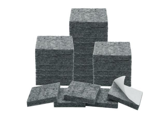 Felt Furniture Pad Square 1 1/2' Self Adhesive Anti-scratch Desk Protector 30pcs