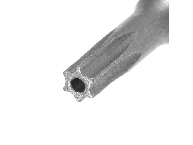 2Pcs 1/4' Hex Shank 150mm Length Magnetic Torx Security Head T8 Screwdriver Bits S2 Alloy Steel