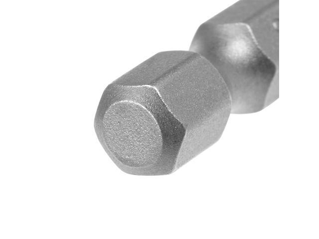 5Pcs 1/4' Hex Shank 100mm Length Magnetic Torx Security Head T27 Screwdriver Bits S2 Alloy Steel