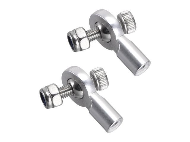 2 PCS M3/3mm 18mm Linkage Rod End Tie Rod End Ball Head Joint Adapter for RC Car Crawler Boat