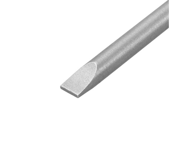 5Pcs 1/4' Hex Shank 100mm Length Magnetic SL5 Slot Head Screwdriver Bits S2 Alloy Steel