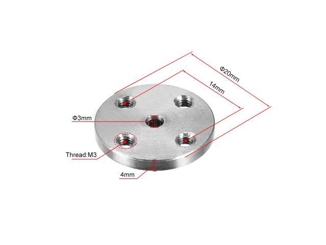Servo Arm Horn Aluminum 25T Silver, MG995, MG996, for Hitec, Parallax, Futaba, 5pcs