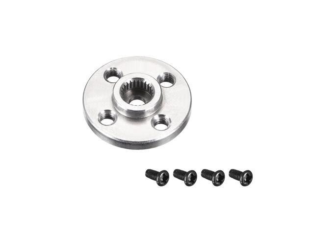 Servo Arm Horn Aluminum 25T Silver, MG995, MG996, for Hitec, Parallax, Futaba, 5pcs