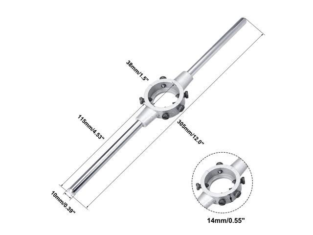 Die Stock Handle Wrench 38mm Diameter M12-M14 Metric Round Die Holder