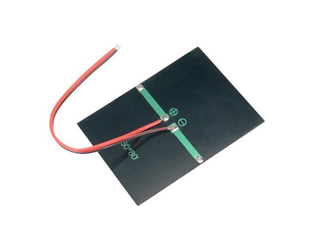 5Pcs 0.65W 1.5V Small Solar Panel Module DIY Polysilicon with 145mm Wire for Toys Charger