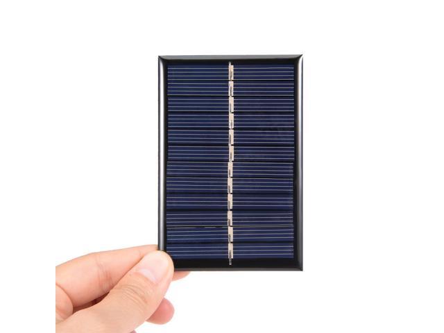 0.6W 6V Small Solar Panel Module DIY Polysilicon for Toys Charger 5Pcs