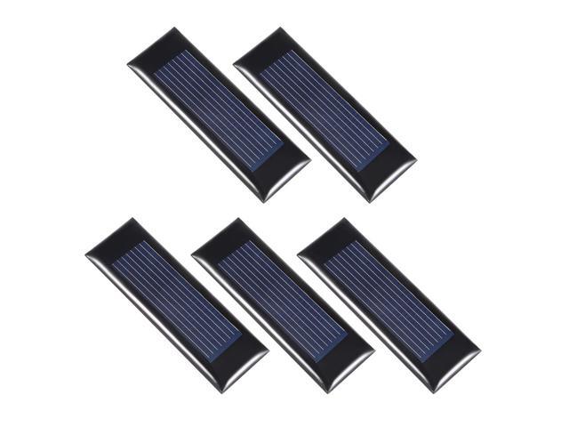 5Pcs 100mA 0.5V Small Solar Panel Module DIY Polysilicon for Toys Charger