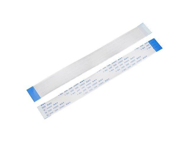 Flexible Flat Cable,150mm 1mm Pitch 16 Pins FPC FFC Flexible Ribbon Cable for LCD TV Car Audio DVD Player 5Pcs (B type)