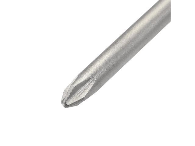 2pcs 1/4-Inch Hex Shank 250mm Length Phillips 5.5PH2 Magnetic Screw Driver S2 Screwdriver Bits