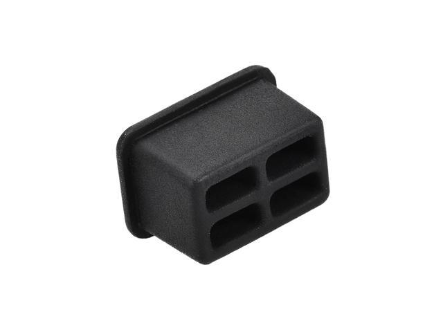 SFP-A Port Anti-Dust Stopper Cap Cover Black Silicone 20pcs