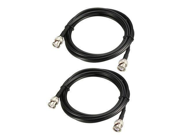 RG58 Coaxial Cable with BNC Male to BNC Male Connectors 50 Ohm 6.6 ft 2pcs