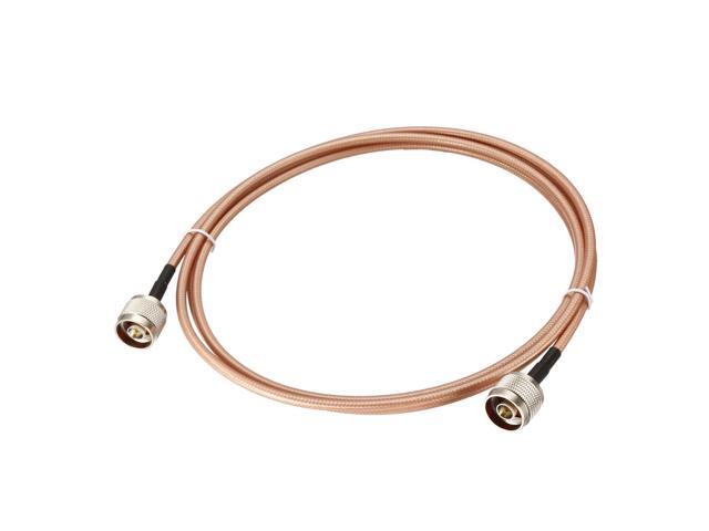 N Male to N Male Ultra Low Loss RG400 Coax Cable 50 ohm 2.13Meter/7Ft