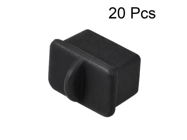 SFP-A Port Anti-Dust Stopper Cap Cover Black Silicone 20pcs