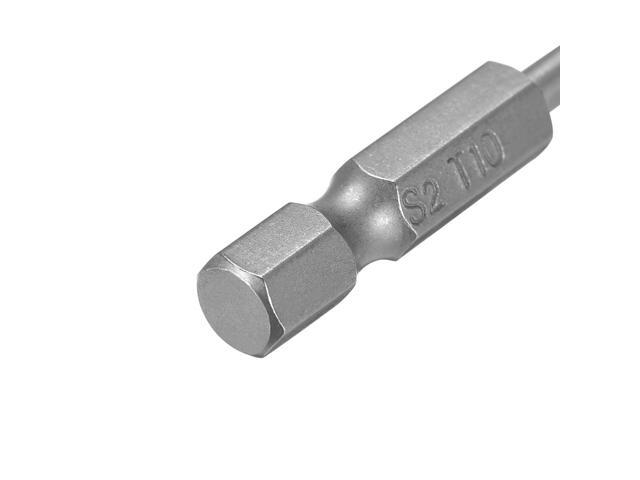 50mm Long 1/4' Hex Shank TS10 Torx Security Star Screwdriver Bits S2 High Alloy Steel 10pcs