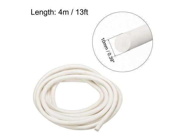 Silicone Foam Seal Strip 10mm 4m 13ft Sponge Rubber Cord Solid