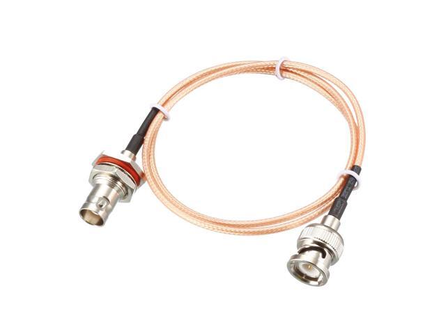 BNC Bulkhead Female to BNC Male RG316 RF Coaxial Extension Cable 50 ohm 3 Feet