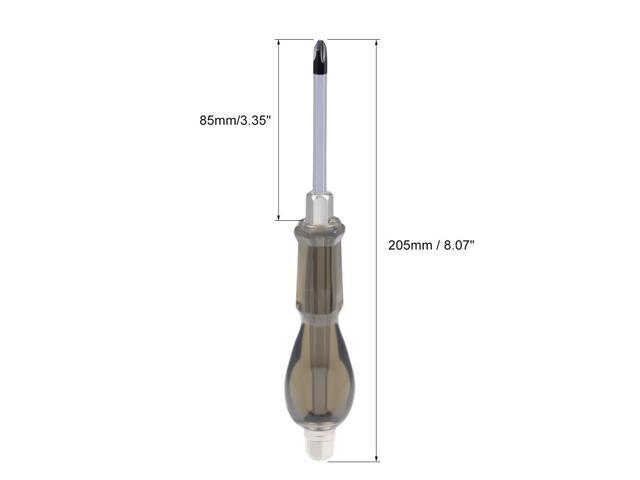#2 Phillips Impact Screwdriver, 4-Inch Cross Point Keystone Demolition Driver, 2 Pack