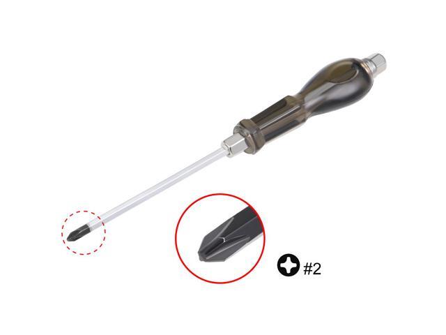 #2 Phillips Impact Screwdriver, 6-Inch Cross Point Keystone Demolition Driver