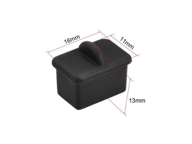 SFP-A Port Anti-Dust Stopper Cap Cover Black Silicone 20pcs