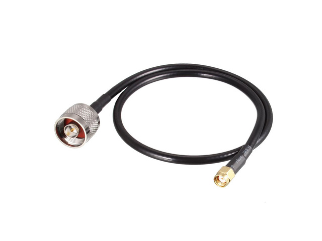 Coax Cable N Male to RP-SMA Male Pigtail Cable 50 Ohm 20 Inch RG58