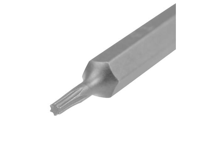 Torx Bits 5/32 Inch Hex Shank T5 Magnetic Torx Screwdriver Bit Set 28mm Length S2 Screw Driver Kit Tools