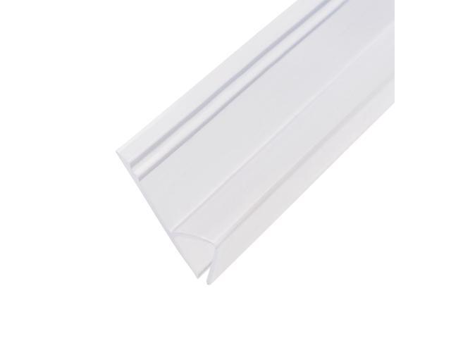 Photos - Other for repair Unique Bargains Frameless Glass Shower Door Sweep - Door Bottom Side Seal Strip h-Type wit 