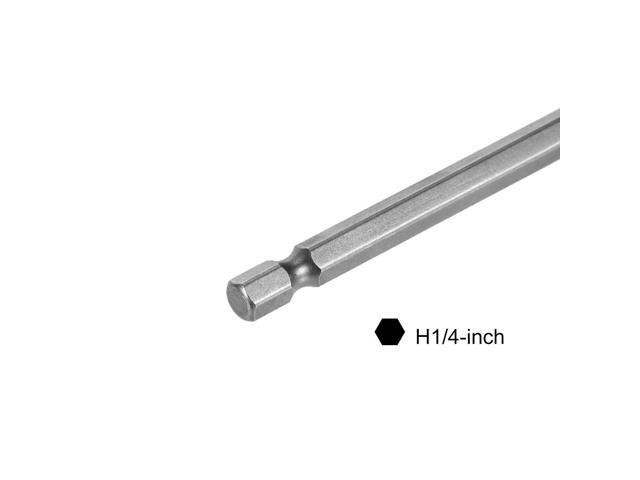 Torx Screwdriver Bits 1/4-Inch Hex Shank 150mm Length T40 Magnetic Security Star Screw Driver S2 Bit