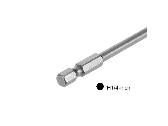 Torx Screwdriver Bits 1/4-Inch Hex Shank 150mm Length T20 Magnetic Security Star Screw Driver S2 Bit