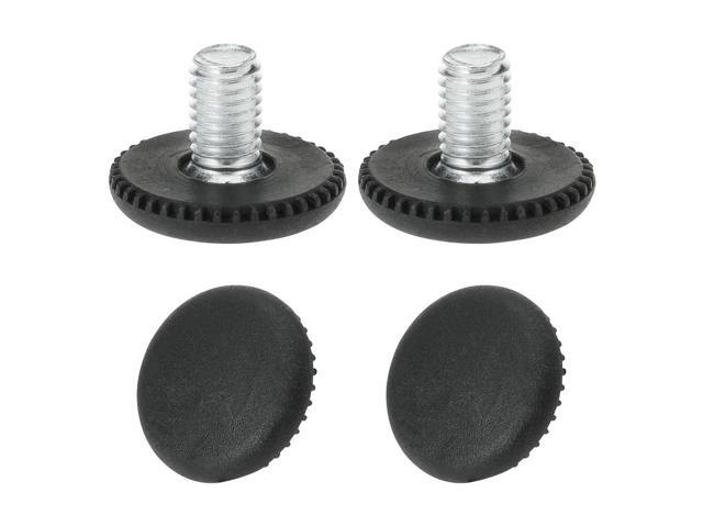 M8 x 10 x 25mm Leveling Feet Adjustable Leveler Floor Protector for House Furniture Chair Table Desk Leg 4pcs