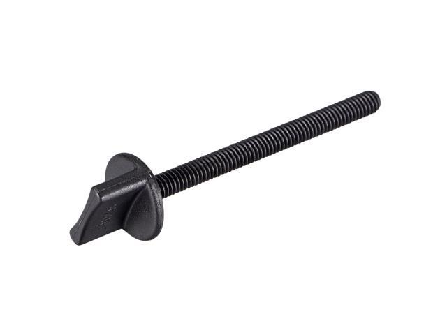 M4 x 45mm Thumb Screw Bolt Hand Driven Spade Nylon Plastic Screws Metric Thread for RC Model Aircraft 10 Pcs