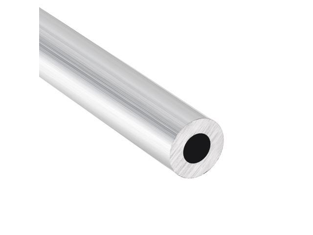 6063 Aluminum Round Tube 300mm Length 14mm OD 8mm Inner Dia Seamless Aluminum Straight Tubing 3 Pcs