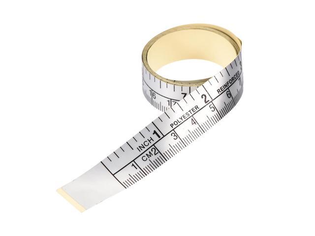 Adhesive Backed Tape Measure 101cm 40 Inch Metric Measuring Tool for Tailor Sewing 2pcs