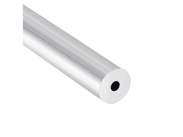 6063 Aluminum Round Tube 300mm Length 18mm OD 5mm Inner Dia Seamless Aluminum Straight Tubing