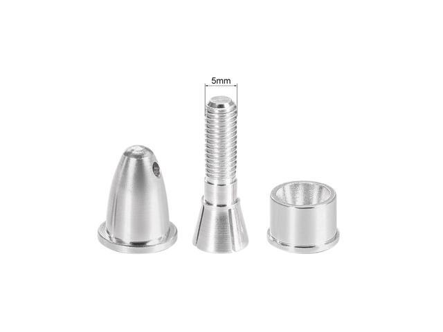 4PCS RC Airplane Spinners Propeller Adapter Saver for Shaft Brushless Motor (3mm Aperture and 5mm Output Axle)