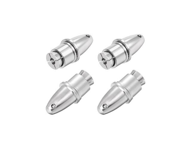 4PCS RC Airplane Spinners Propeller Adapter Saver for Shaft Brushless Motor (3mm Aperture and 5mm Output Axle)