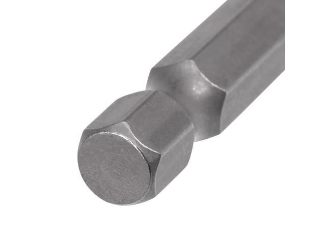 5 Pcs 3mm PH0 Magnetic Phillips Screwdriver Bits, 1/4 Inch Hex Shank 3.94-inch Length S2 Power Tool