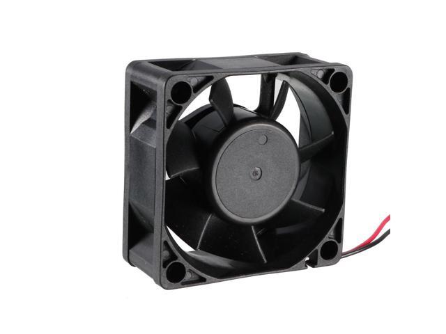 DC 12V 0.25A 60mm x 60mm x 25mm 7 Vanes Coolant Cooler Fan Double Ball Bearing