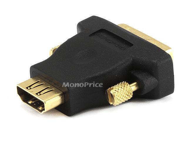 Monoprice Dvi-D Single Link Male To Hdmi Female Adapter