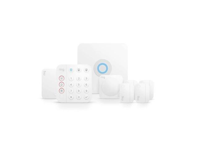 Ring - Alarm 8-Piece Security Kit - White - image 3