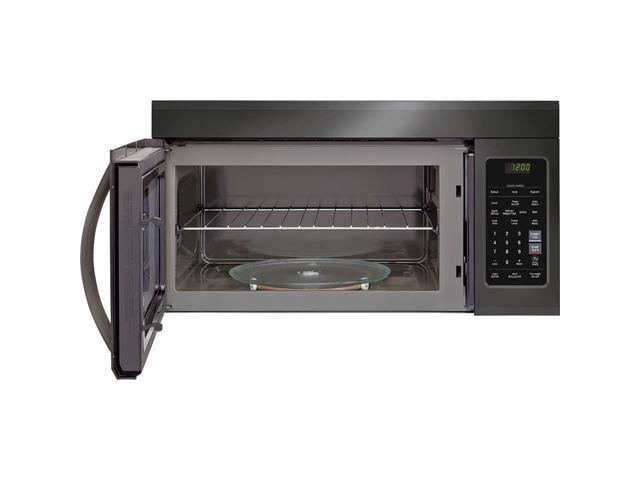 LG LMV1831BD 1.8 Cu. Ft. Black Stainless Over-the-Range Microwave