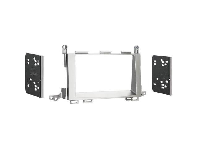 Metra - Dash Kit for Select 2009-2016 Toyota Venza DDIN - Gray - image 5