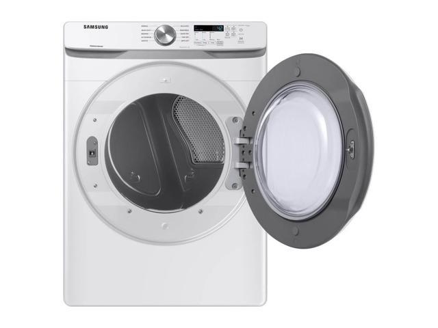 Samsung DVE45T6000W 7.5 cu. ft. Front Load Electric Dryer with Sensor Dry
